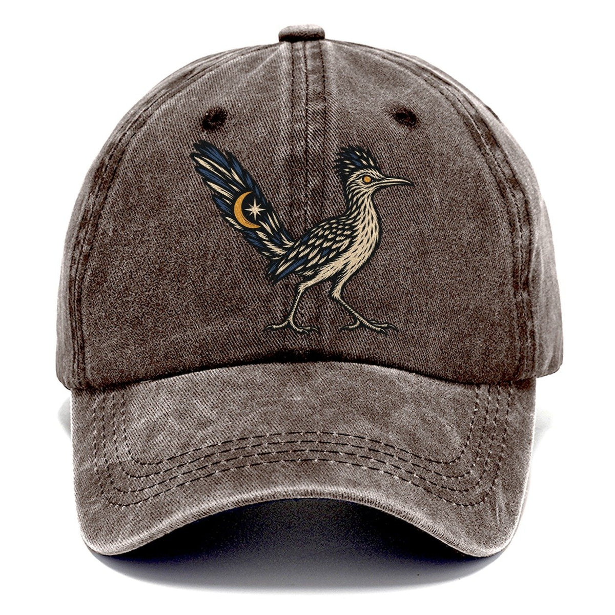 Roadrunner Lantern Eye Sundown Familiars Classic Cap – Brown