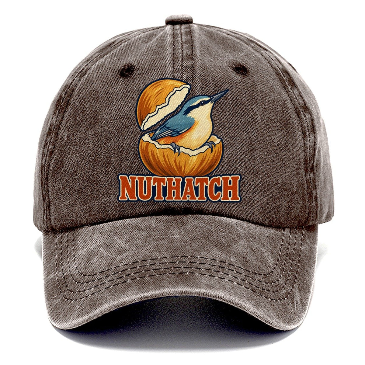 Nuthatch Birdwatching Classic Cap – Brown