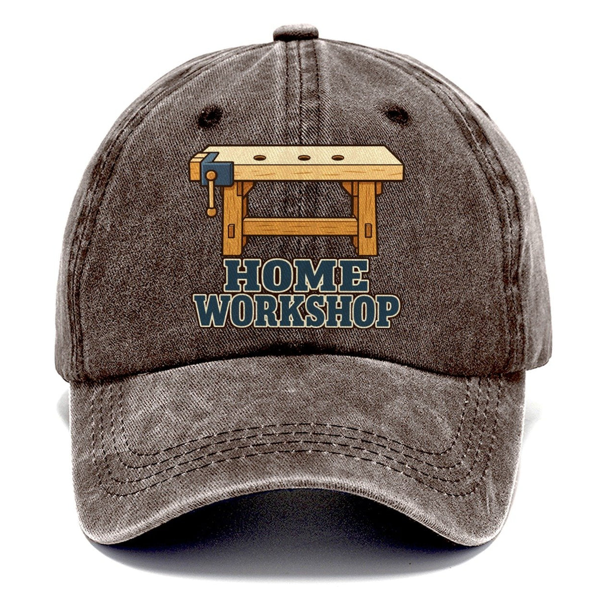 Home Workshop Woodworking Classic Cap – Brown