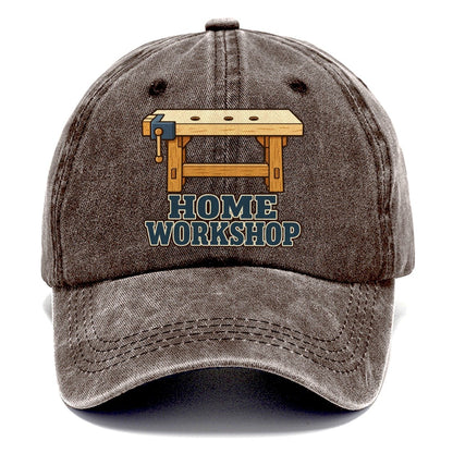 Home Workshop Woodworking Classic Cap – Brown