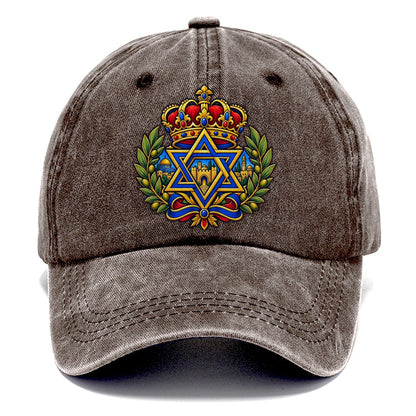 Crown Of David Jerusalem Classic Cap – Brown