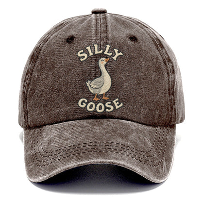 Goose Animal Puns Classic Cap – Brown
