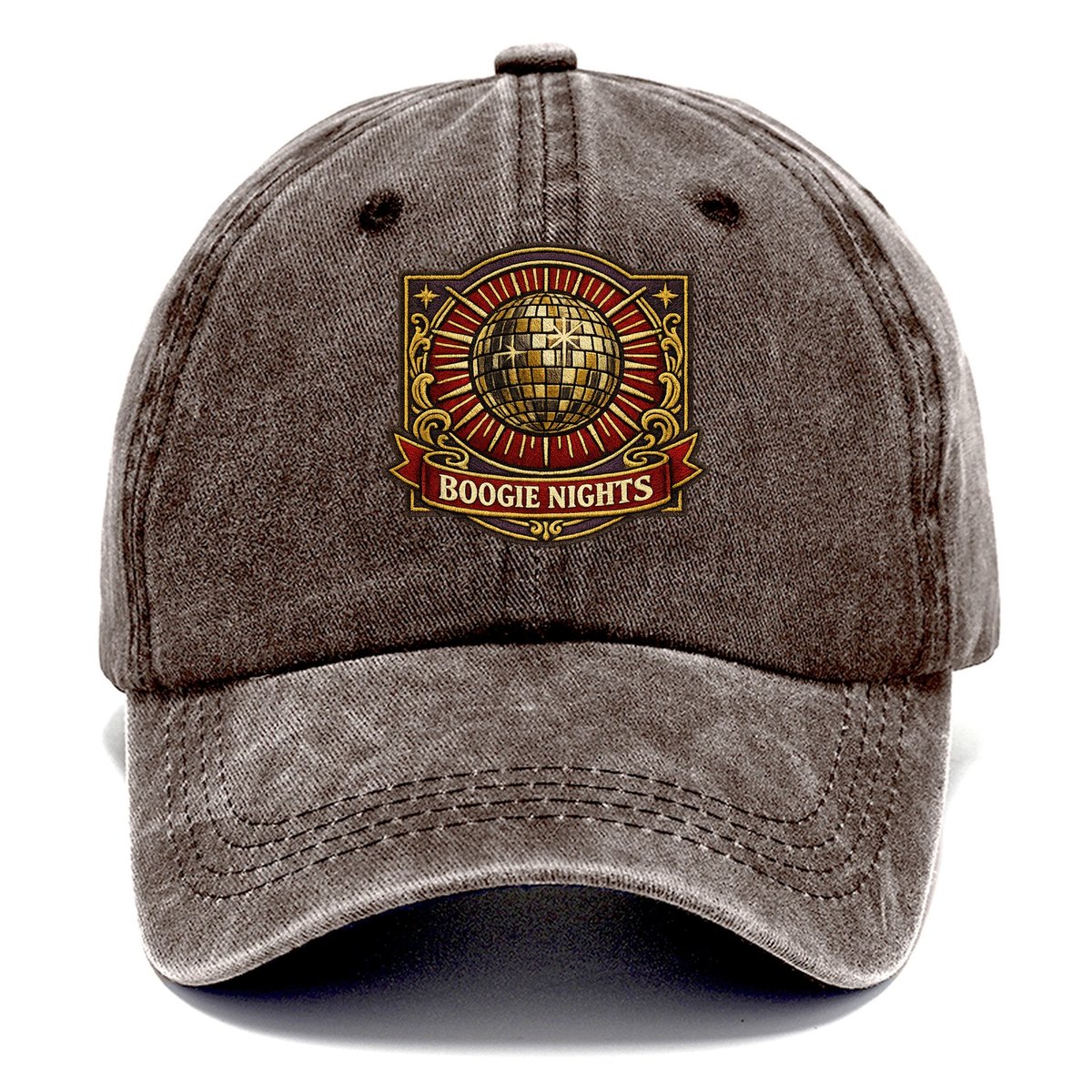 Disco Ball Classic Cap – Brown
