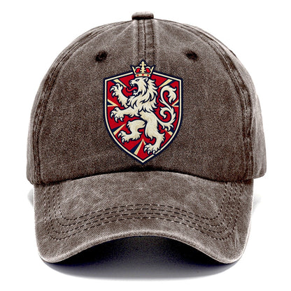 United Kingdom Minimal Emblem Country Logos Classic Cap – Brown