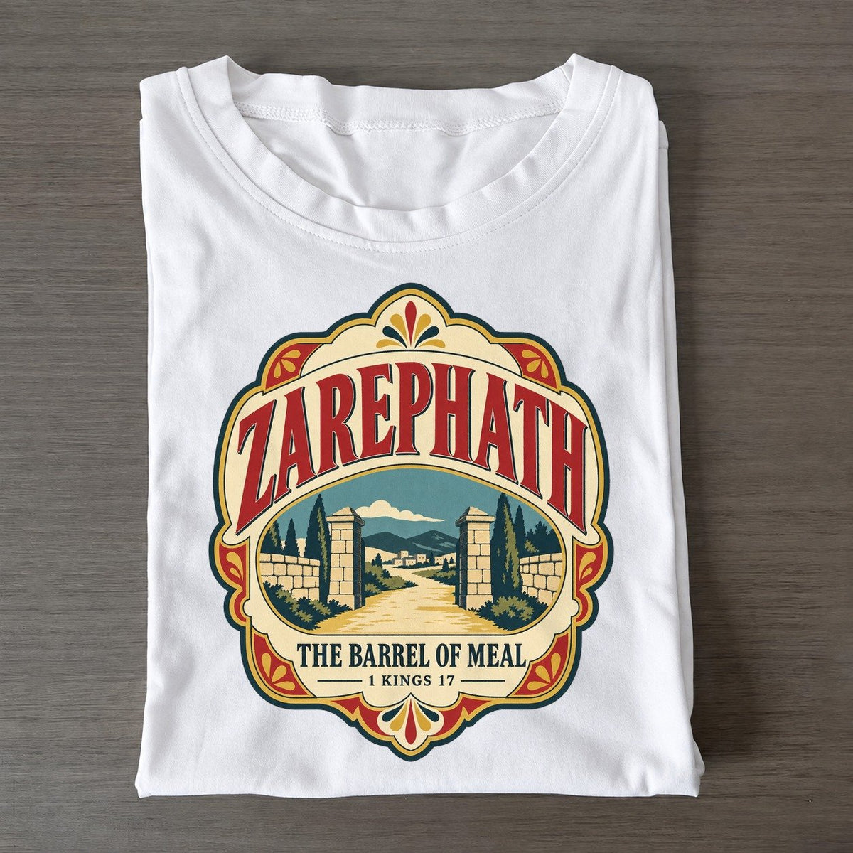 Zarephath The Baggage Room Classic T-shirt – White