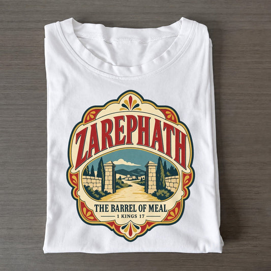 Zarephath The Baggage Room Classic T-shirt – White