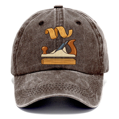 Bench Plane Profile Woodworking Classic Cap – Brown