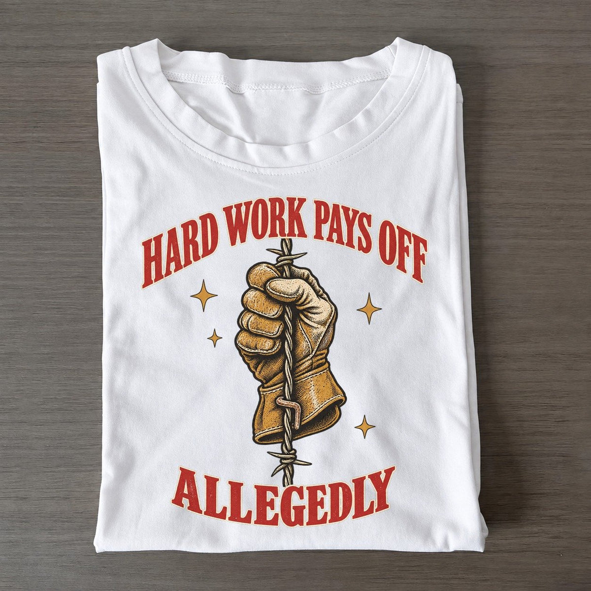 Allegedly Unhinged Affirmations Classic T-shirt – White