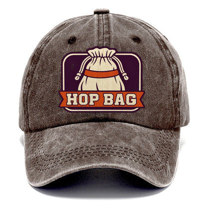 Hop Bag Badge Classic Cap – Brown