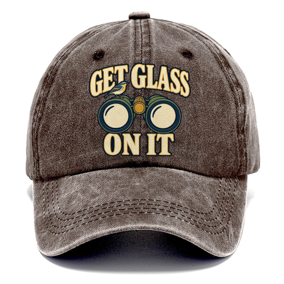 Get Glass On It Birdwatching Classic Cap – Brown