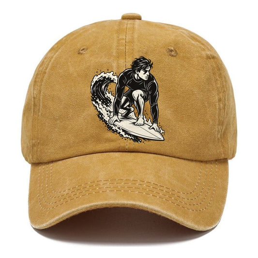 Surfer Low Takeoff Global Sports Ink Figures Classic Cap – Golden Harvest
