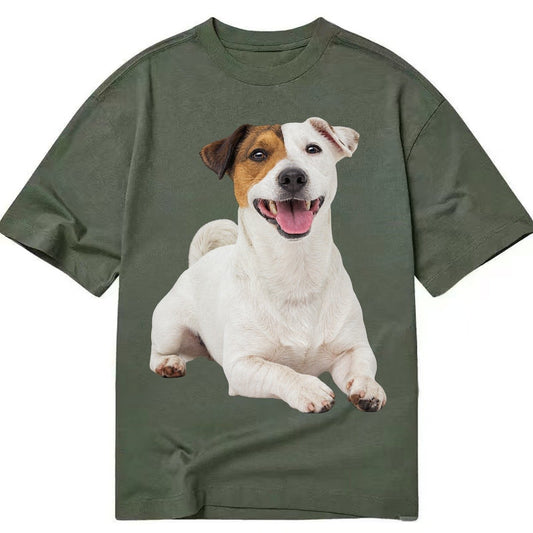 Jack Russell Terrier Dog Classic T-shirt – Army Green