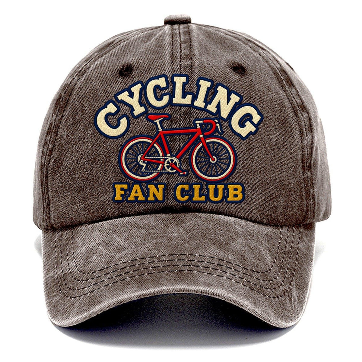 Cycling Fan Club Classic Cap – Brown
