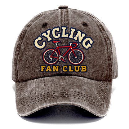 Cycling Fan Club Classic Cap – Brown