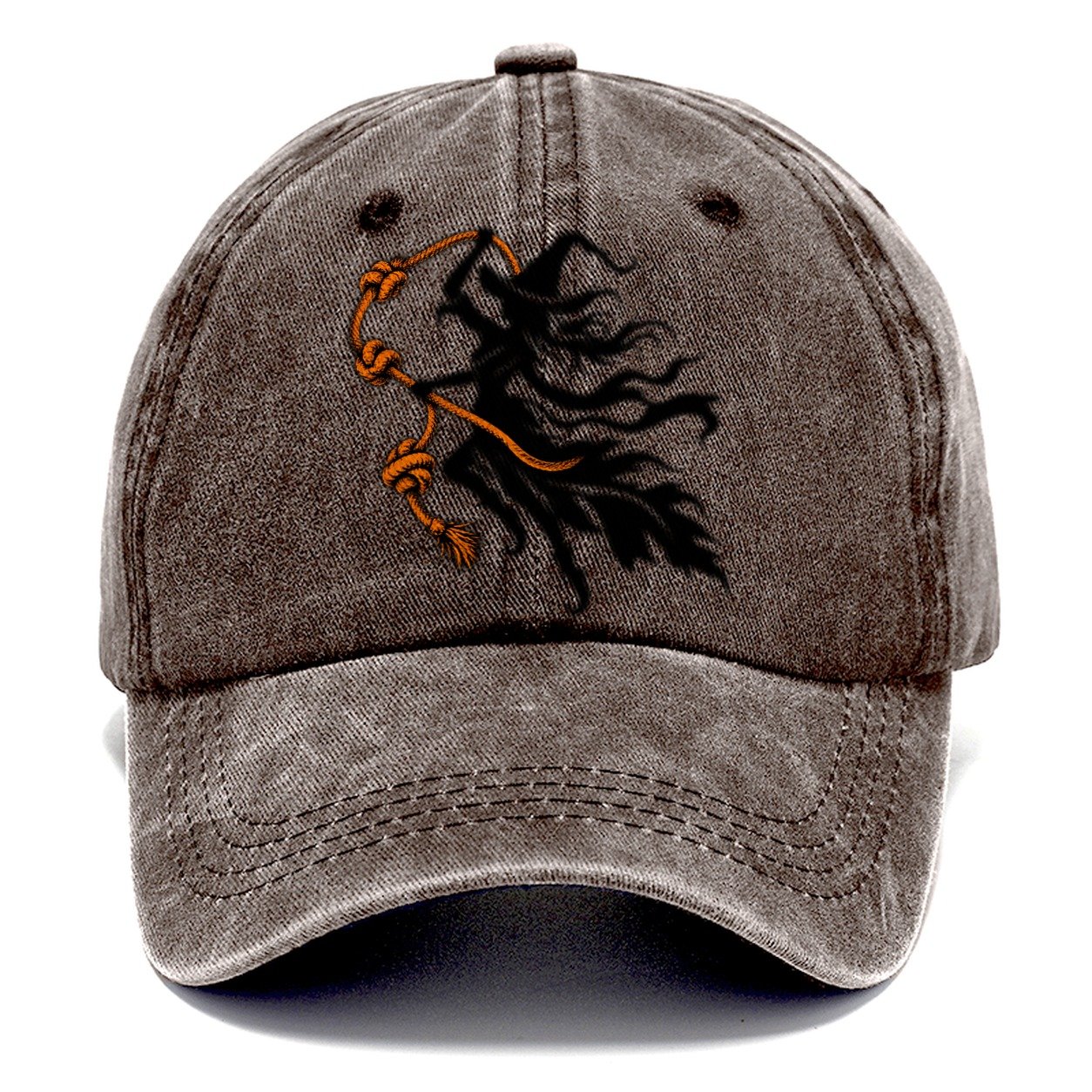 Sea Witch Wind Knots Witch Magic Classic Cap – Brown
