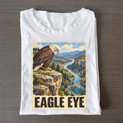 Eagle Eagle Eye Animal Puns Vol. 2 Classic T-shirt – White