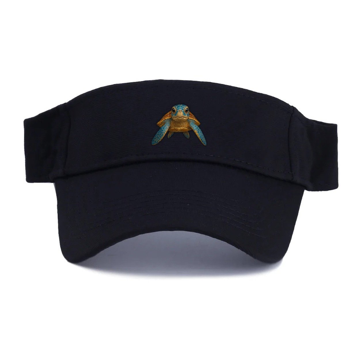 Sea Turtle Serenity Visor – Black