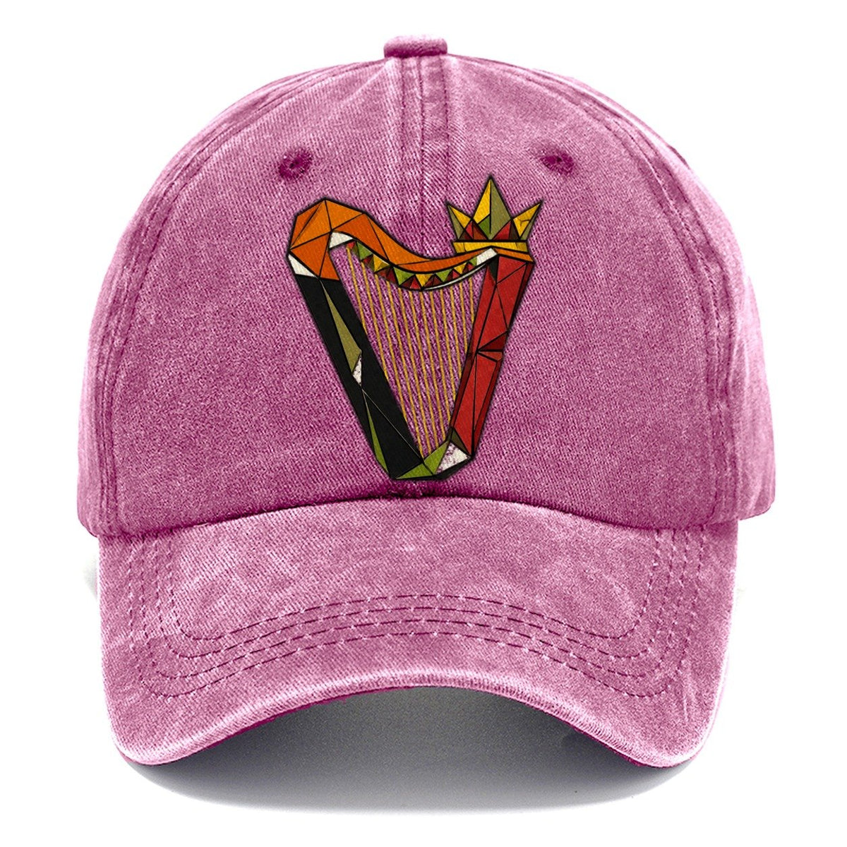 Irish Harp Portrait Classic Cap – Dusty Rose