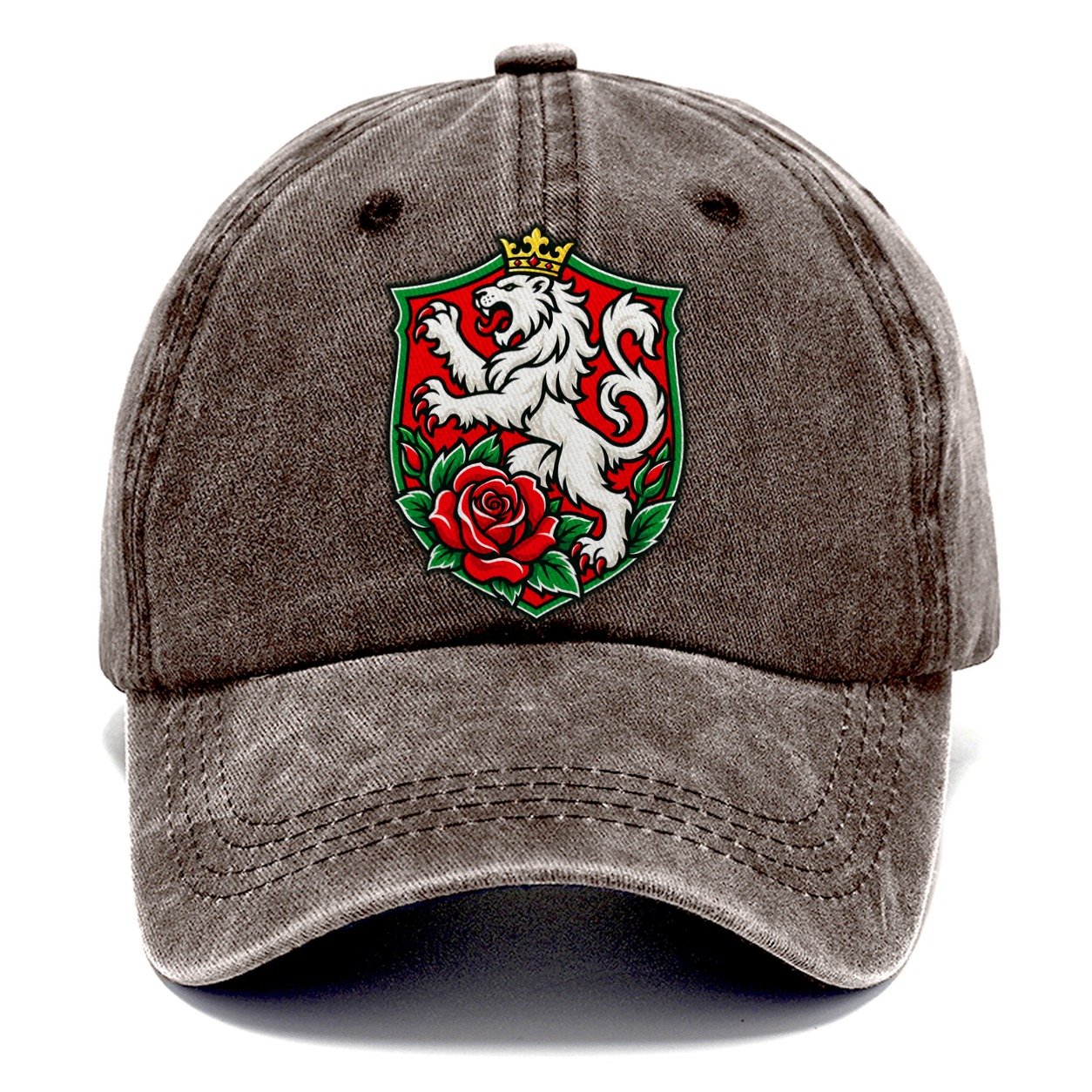 Bulgaria Minimal Emblem Country Logos Classic Cap – Brown