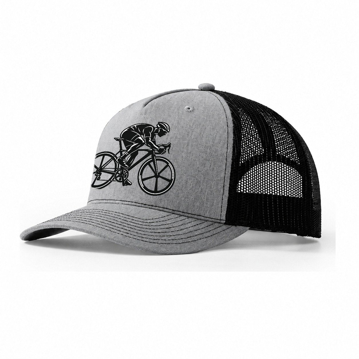 Weekend Peloton Cycling Life Trucker Hat – Sport Grey Black