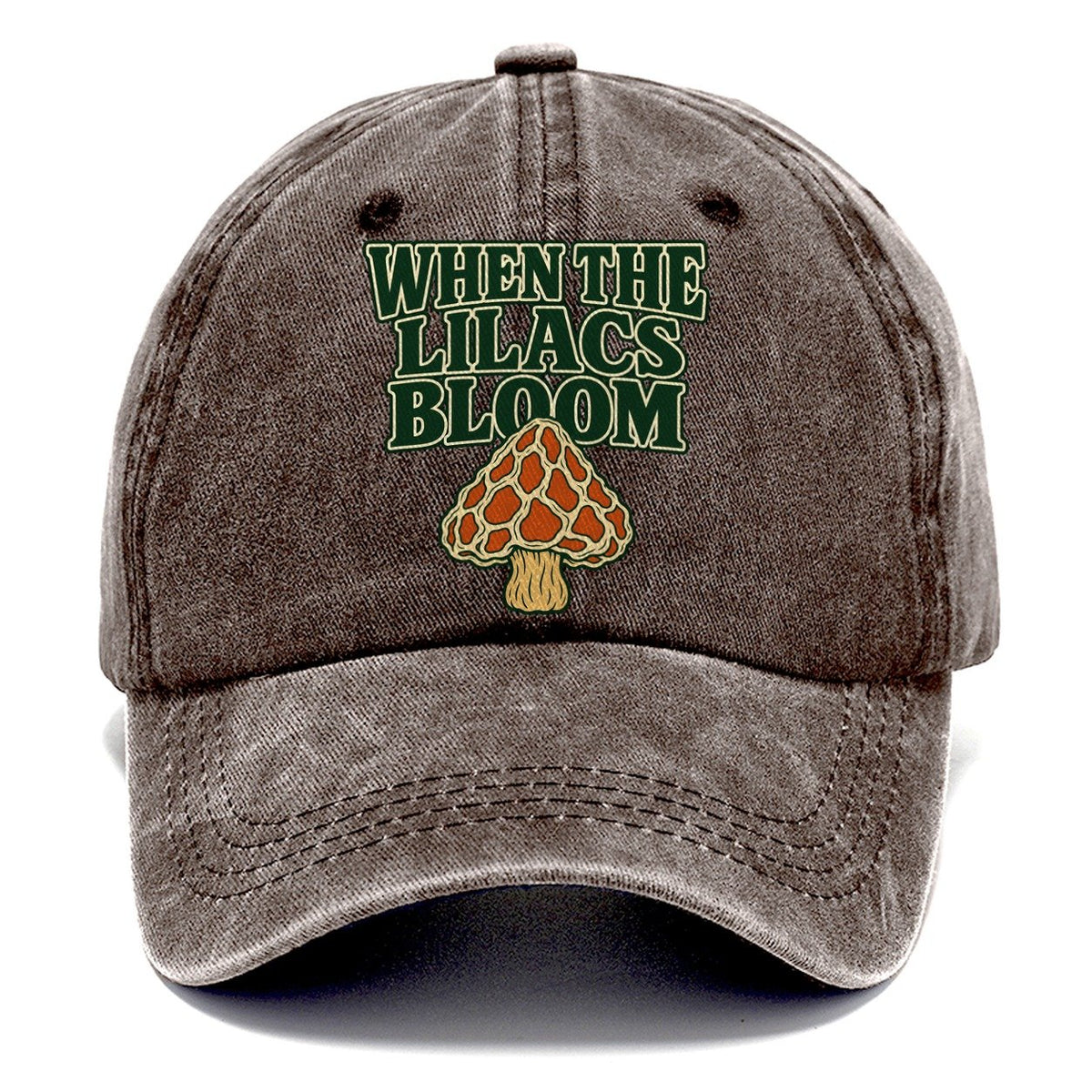 When The Lilacs Bloom Foraging And Mycology Classic Cap – Brown