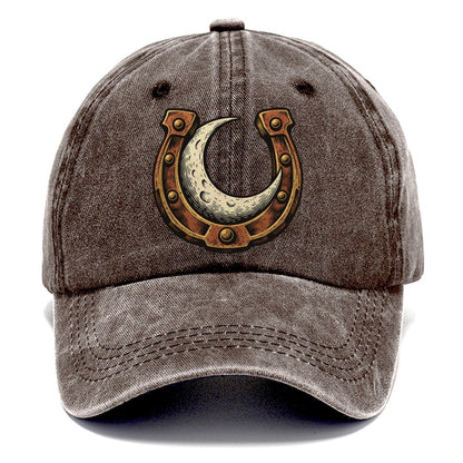 Moon Horseshoe Sundown Familiars Classic Cap – Brown