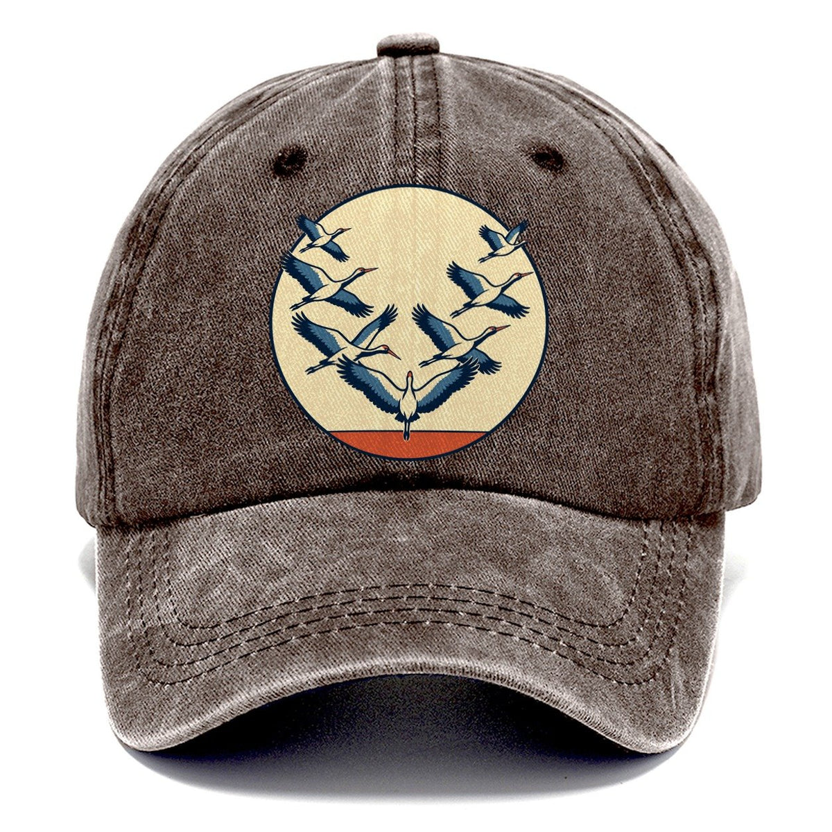 Migration Formation Birdwatching Classic Cap – Brown