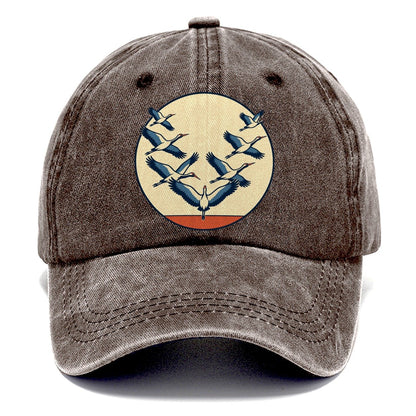 Migration Formation Birdwatching Classic Cap – Brown