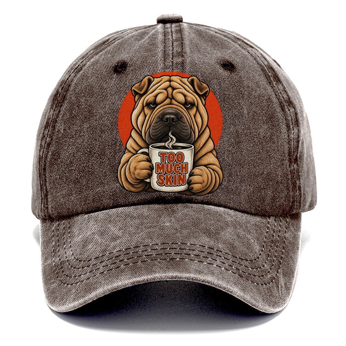 Shar Pei Mug Truths Dog Mug Truths Classic Cap – Brown