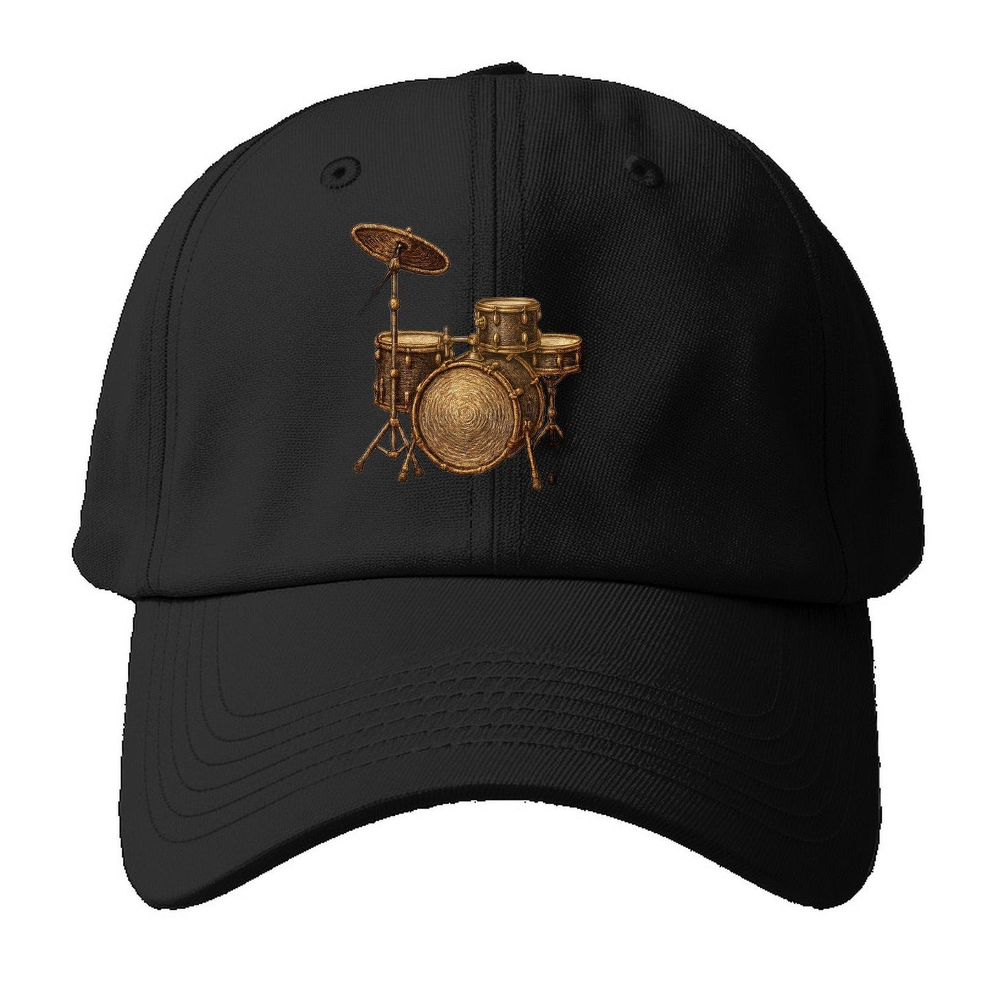 Drum Kit Fix Baseball Cap – Black