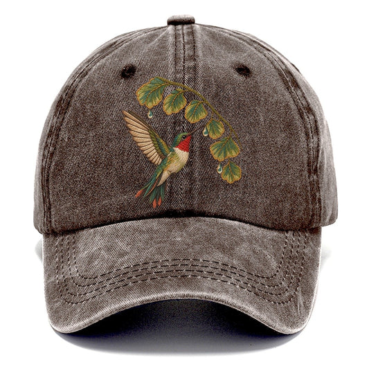 Fern Rain Hummingbird Gentle Wild Classic Cap – Brown