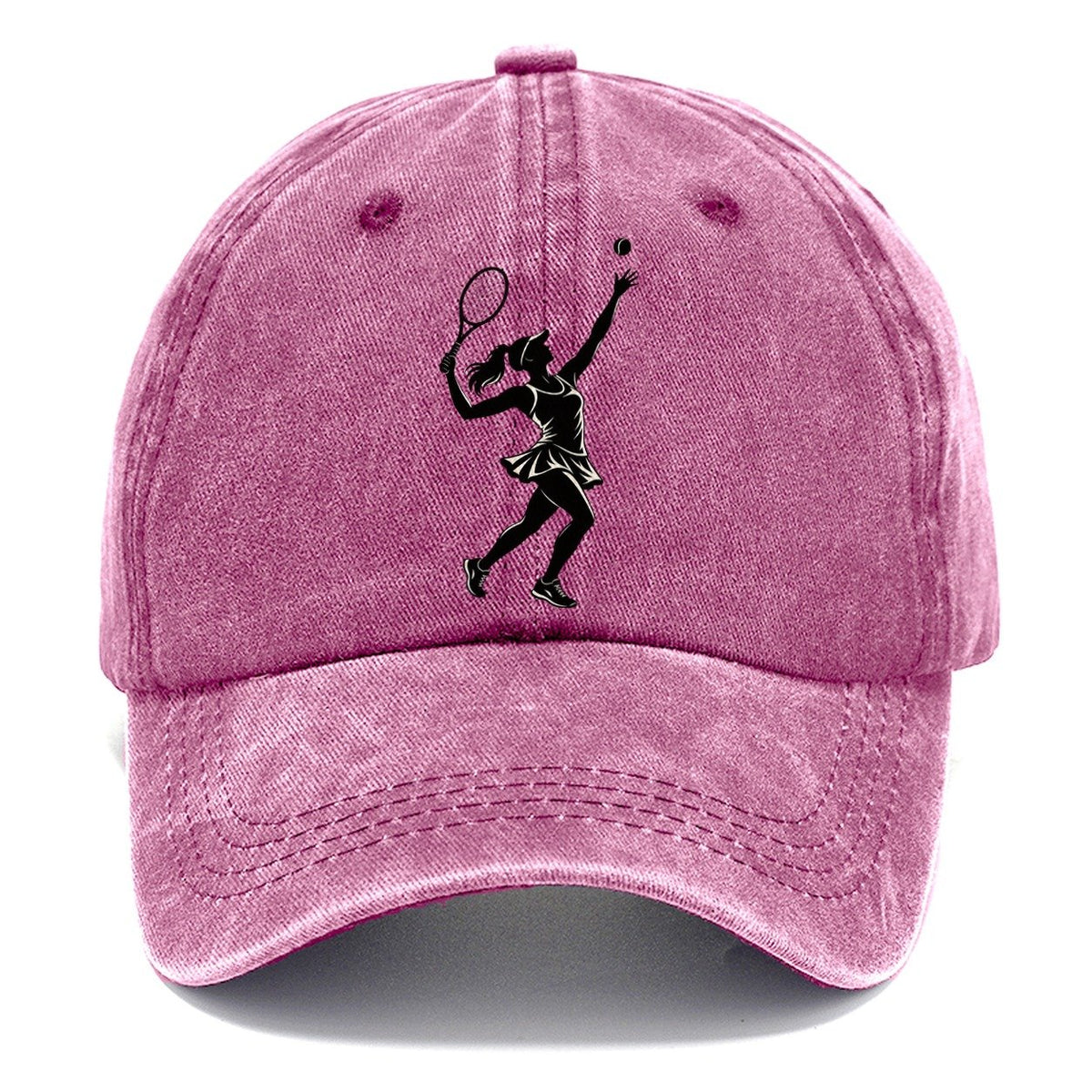 Woman Tennis Player Classic Cap – Dusty Rose