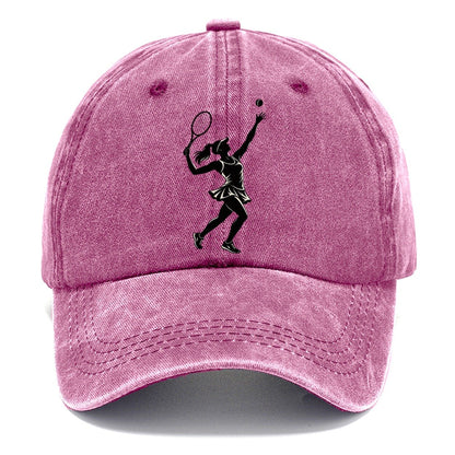 Woman Tennis Player Classic Cap – Dusty Rose