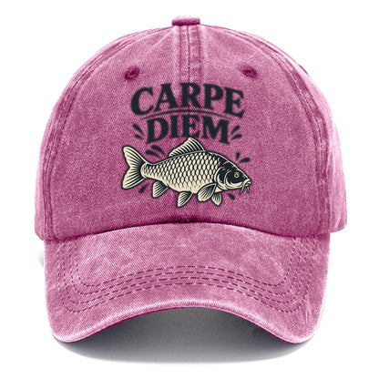 Carpe Diem Carp Fishing Elegant Classic Cap – Dusty Rose