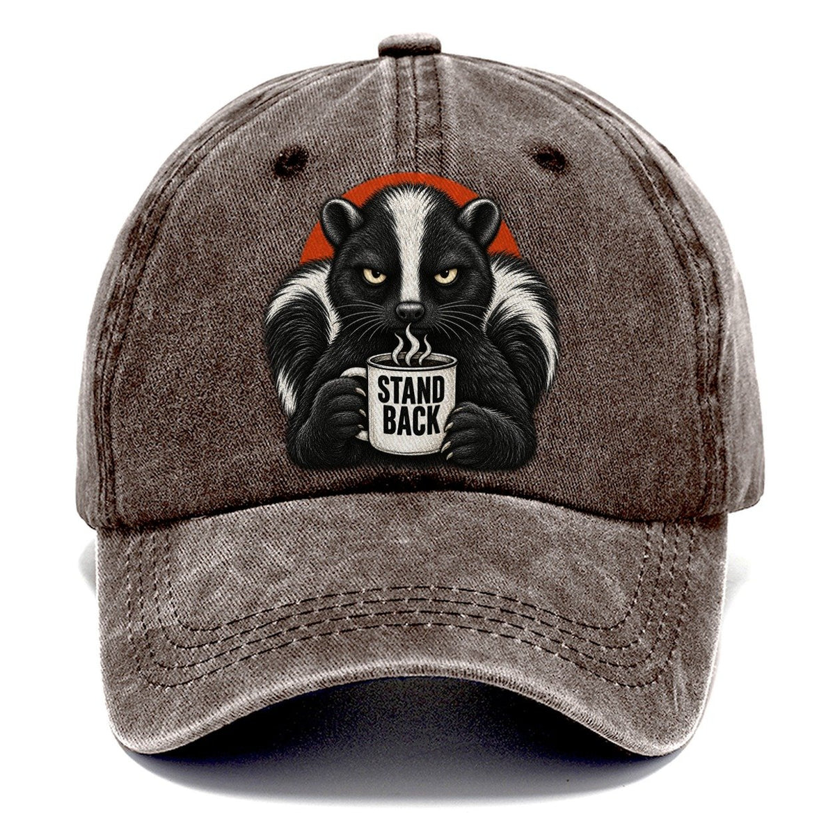 Skunk Mug Truths Classic Cap – Brown