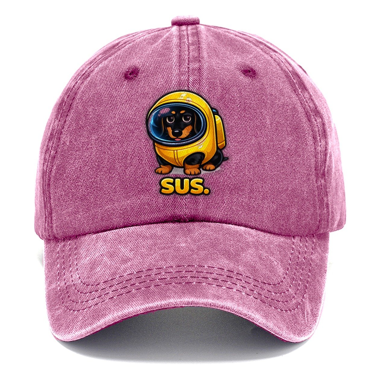 Dachshund Suspect Costume Classic Cap – Dusty Rose