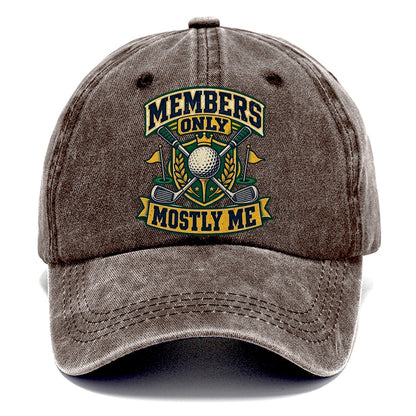 Members Only Mostly Me Golf Life Classic Cap – Brown