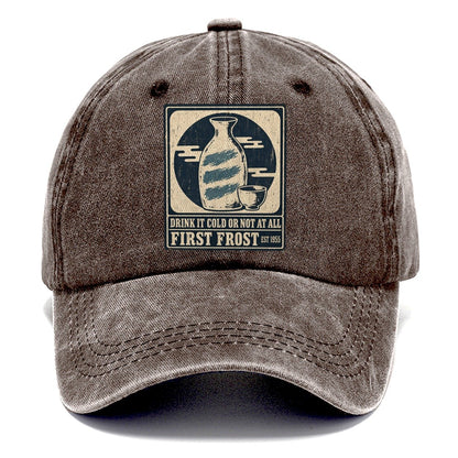 First Frost Izakaya Rules Classic Cap – Brown