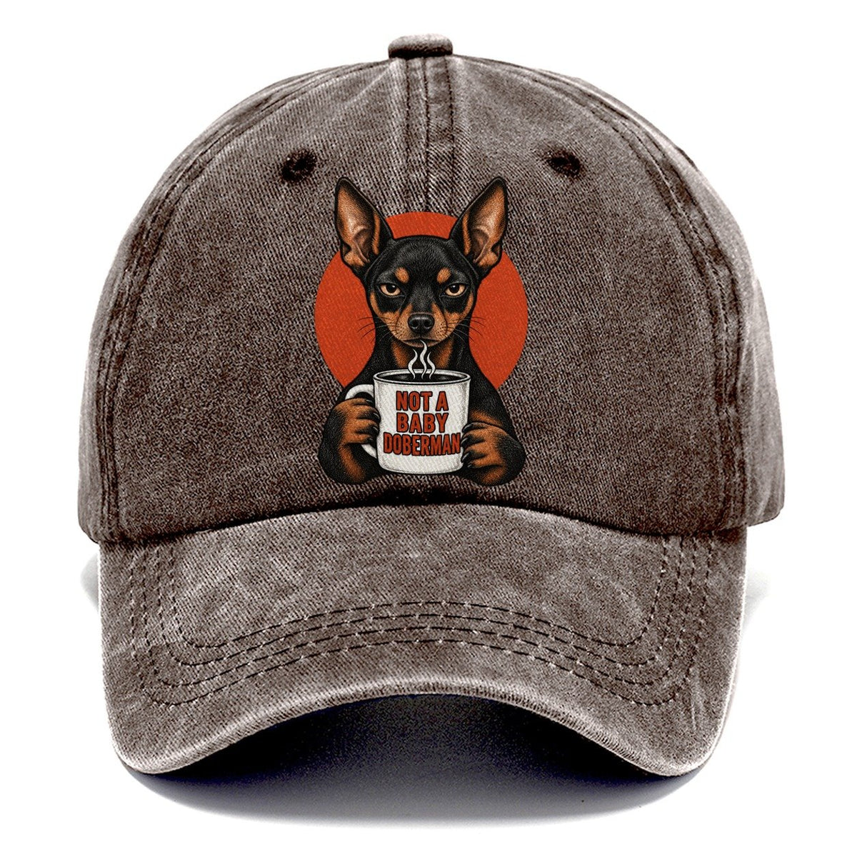 Miniature Pinscher Mug Truths Dog Mug Truths Classic Cap – Brown