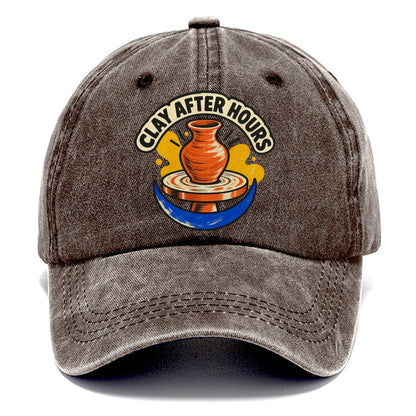 Clay After Hours Clay Color Makers Classic Cap – Brown