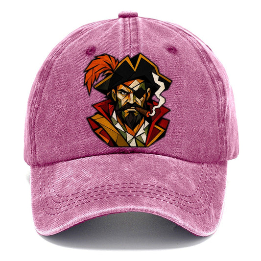 Pirate Captain Portrait Classic Cap – Dusty Rose