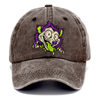 Wild Eyed Possum Crazy Styles Classic Cap – Brown