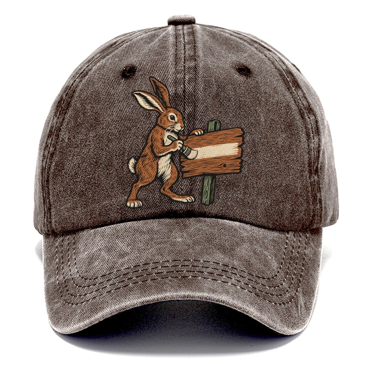 Hare Sign Painter Sundown Familiars Classic Cap – Brown