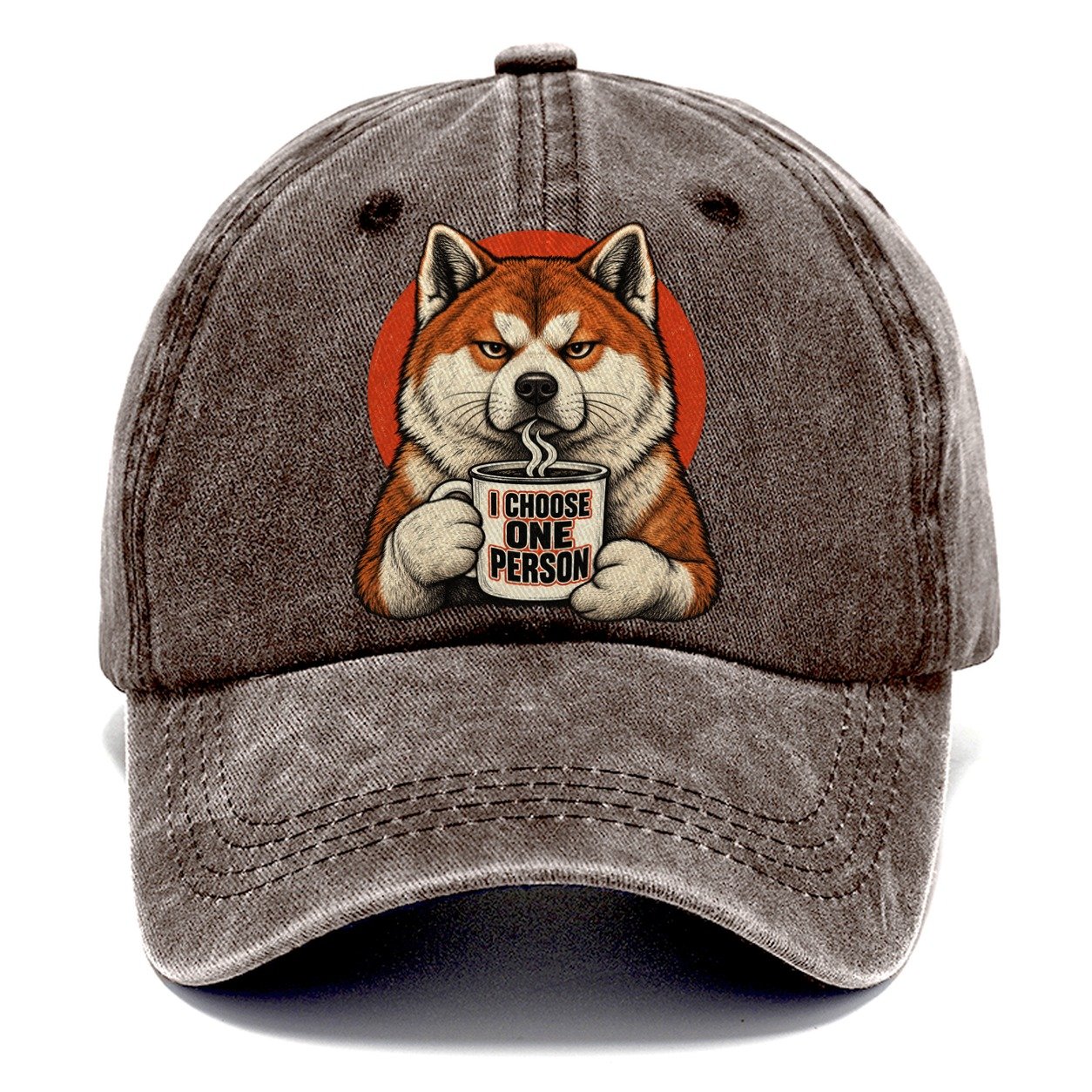 Akita Mug Truths Dog Mug Truths Classic Cap – Brown