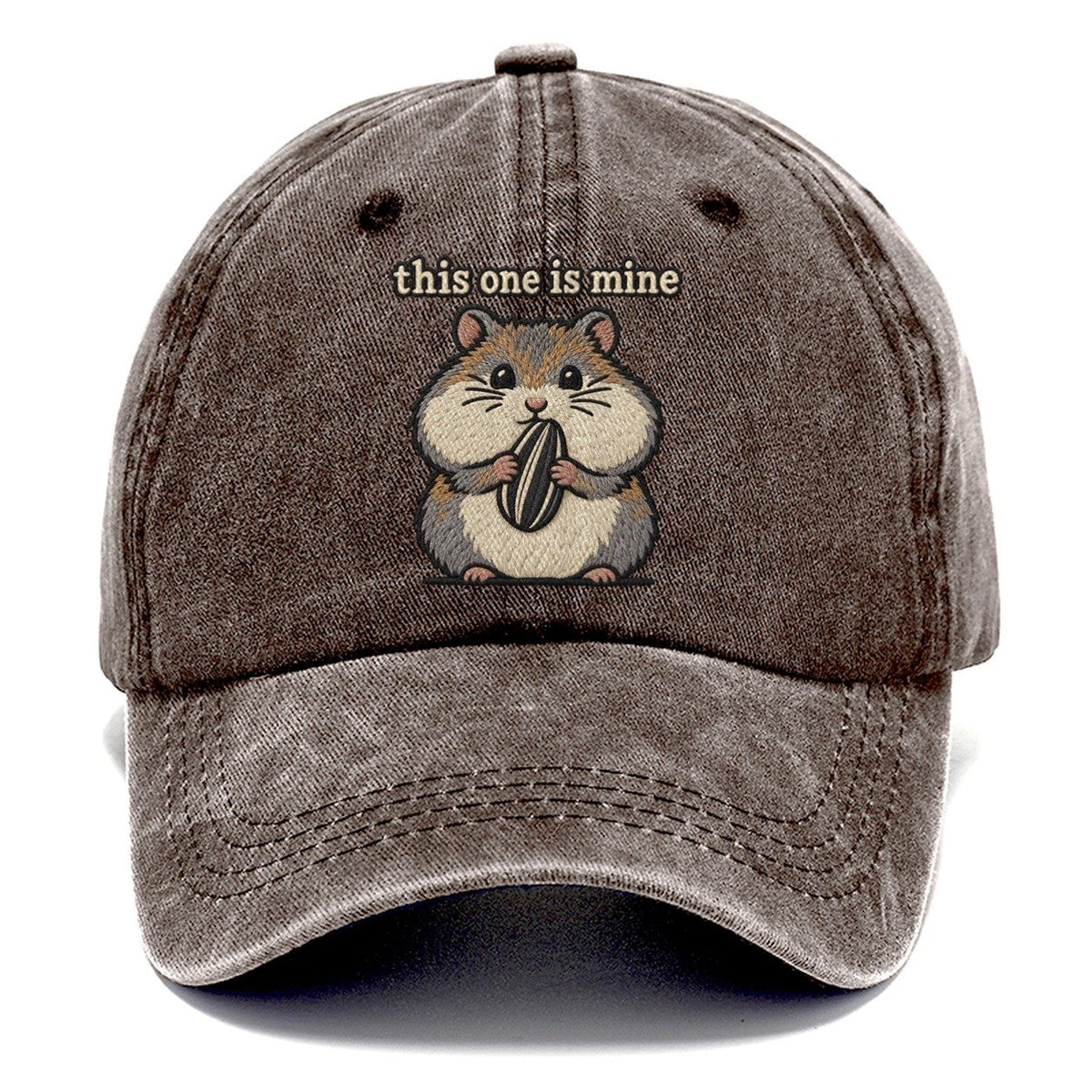 This One Is Mine Strongly Worded Classic Cap – Brown