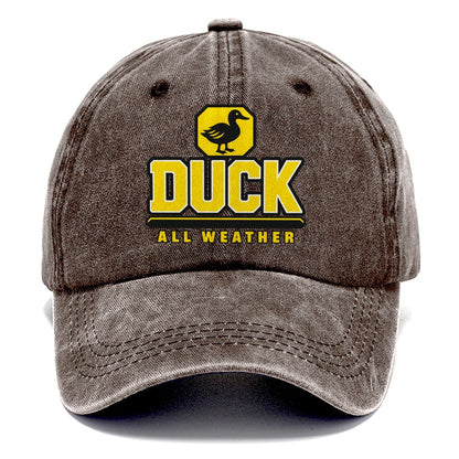 Duck All Weather Heavy Duty Classic Cap – Brown