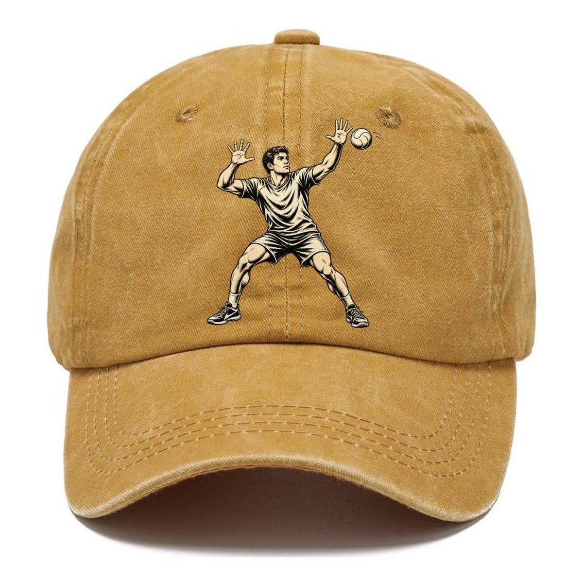 Handball Defensive Block Global Sports Ink Figures Classic Cap – Golden Harvest