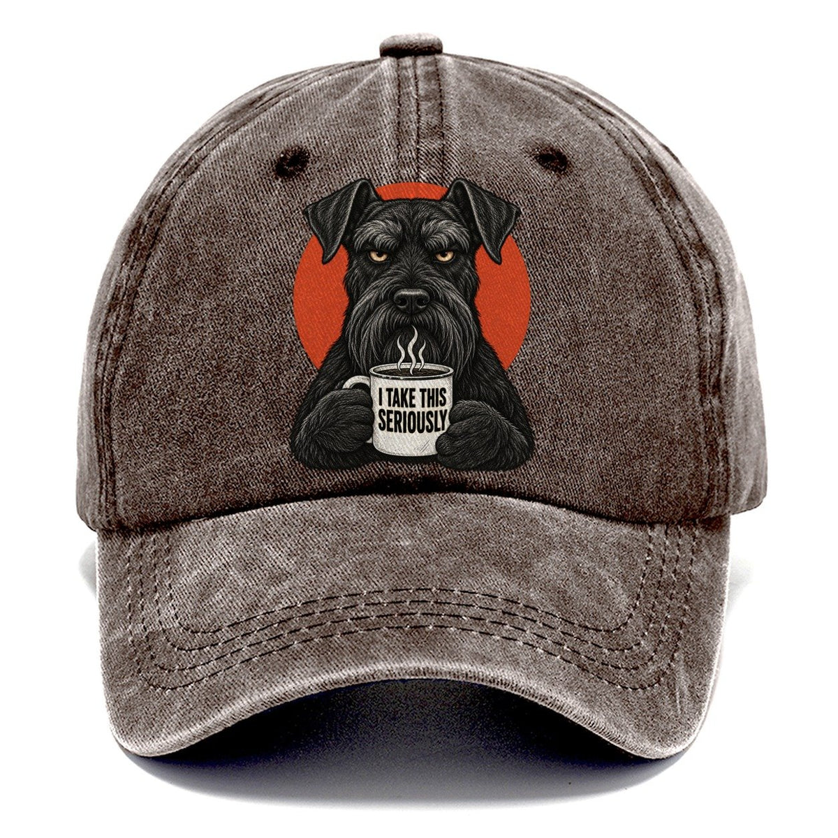 Giant Schnauzer Mug Truths Dog Mug Truths Classic Cap – Brown