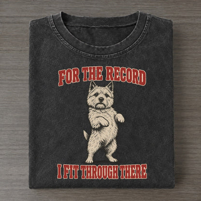 Norwich Terrier Dog Declarations Vintage T-shirt – Black