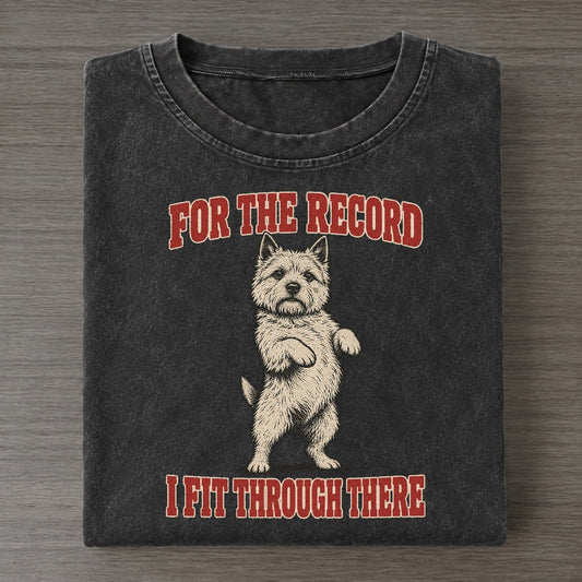 Norwich Terrier Dog Declarations Vintage T-shirt – Black